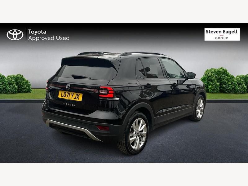 Used VW T-Cross Active 2022 Black SUV