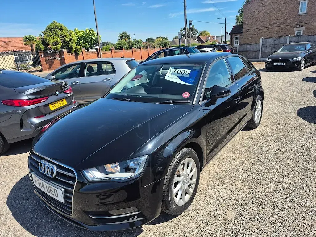 Used Audi A3 2014 Black Hatchback