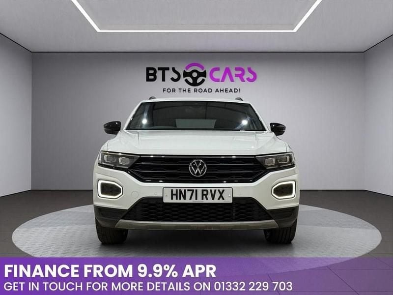 Used VW T-Roc Black Edition 150 HP (110 kW) 2021 White SUV