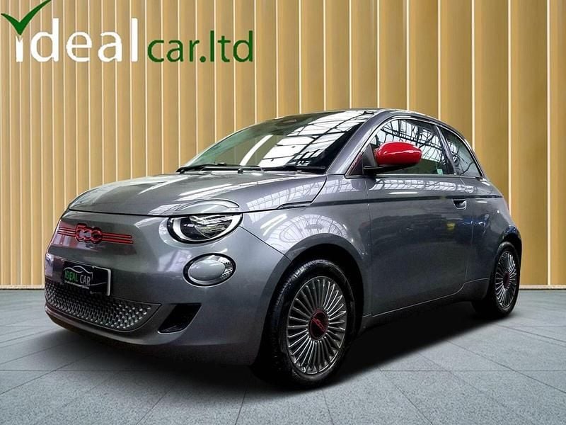 Grey Used 2023 Fiat 500e Red Hatchback | £12,990 (Good price) - Image 1/4
