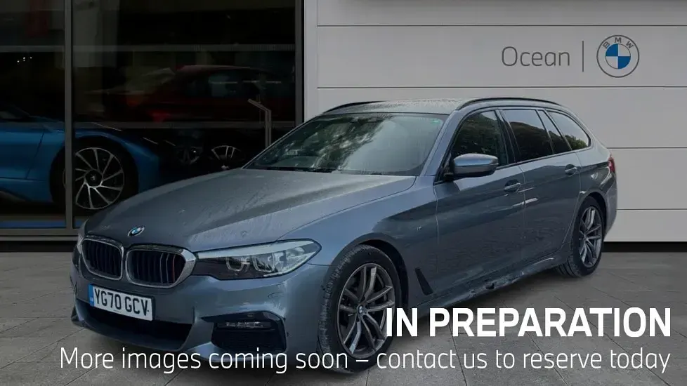 Used BMW 520 M Sport 187 HP (137 kW) 2020 Blue Estate