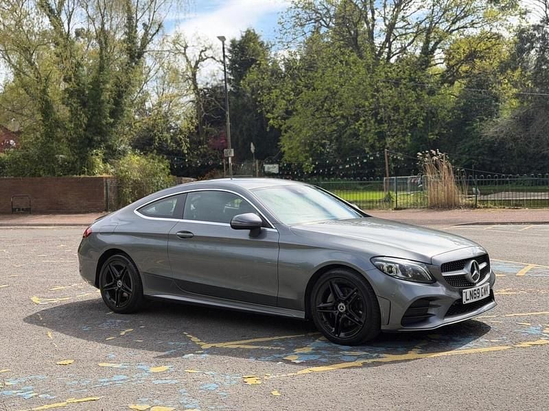 Used Mercedes C220 AMG Line Premium 2019 Grey Coupe