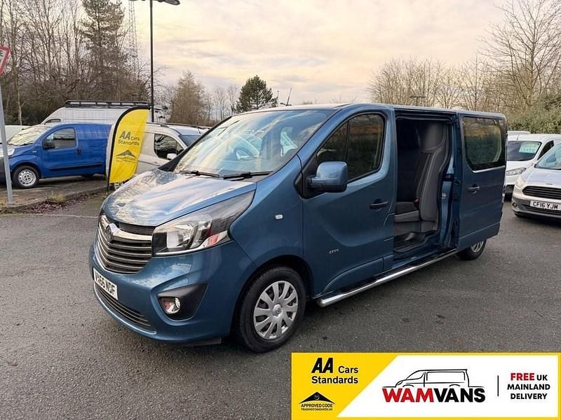 Blue Used 2016 Vauxhall Vivaro Sportive MPV | £11,995 (Expensive) - Image 1/4