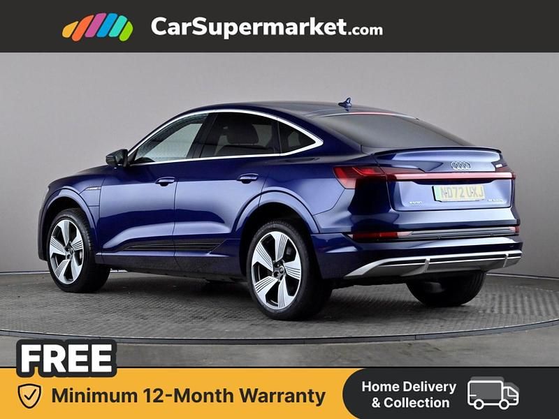 Used Audi e-tron S-Line 300 kW (408 HP) 2023 Blue SUV