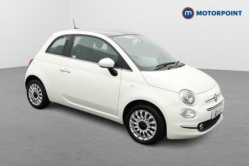 White Used 2023 Fiat 500 Hatchback | £9,499 (Fair price) - Image 1/4