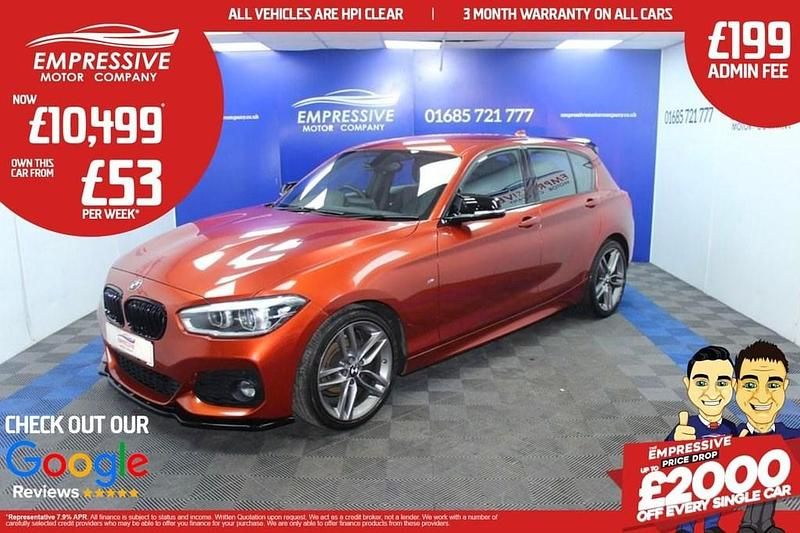 Orange Used 2019 BMW 116 M Sport Hatchback | £11,999 (Expensive) - Image 1/4