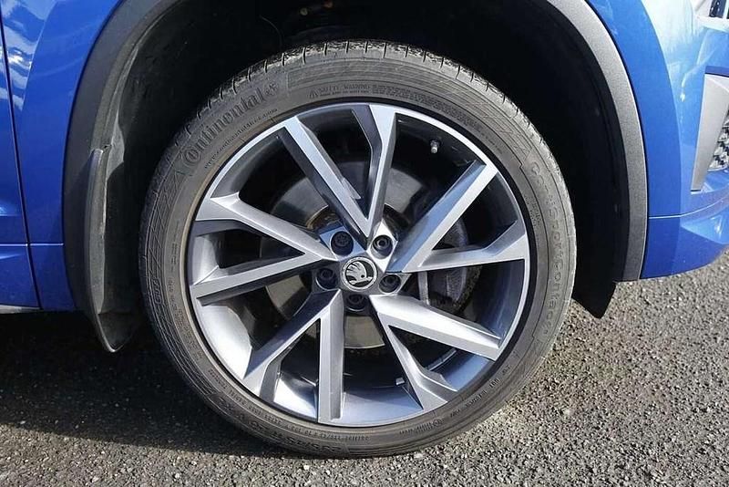 Used Skoda Kodiaq SportLine 187 HP (137 kW) 2022 Race blue metallic SUV