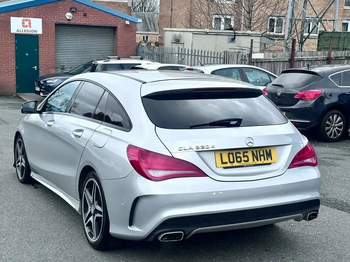 Used Mercedes CLA220 AMG 177 HP (130 kW) 2015 Silver Coupe
