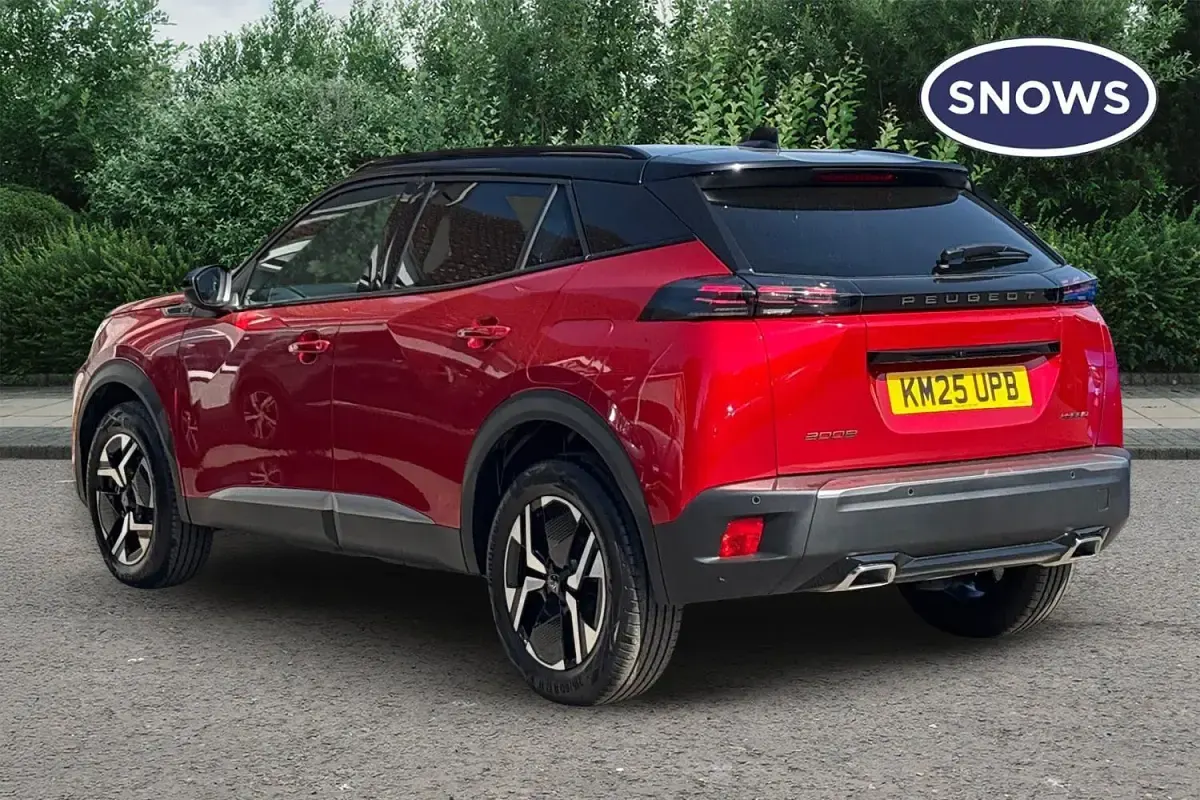 Used Peugeot 2008 GT 136 HP (100 kW) 2025 Elixir red SUV