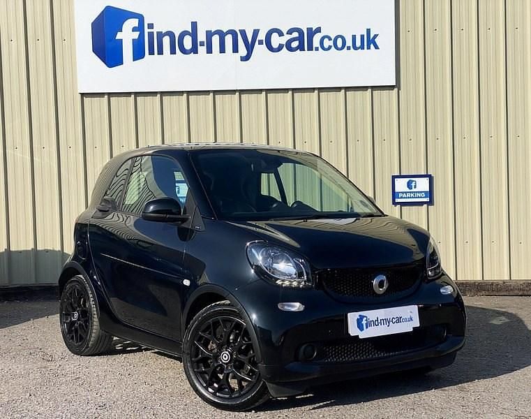 Black Used 2017 Smart ForTwo Coupé Premium Coupe | £6,749 (A bit pricey) - Image 1/4