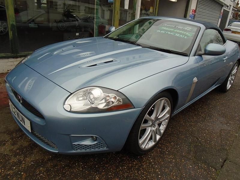 Used Jaguar XKR Supercharged 2008 Blue Cabriolet
