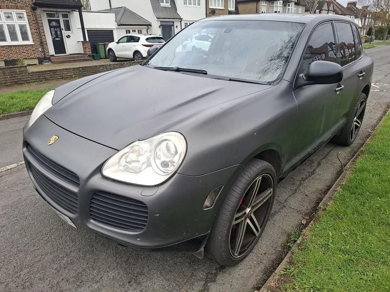 Used Porsche Cayenne Turbo 2004 Green SUV