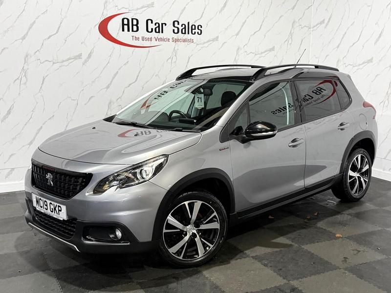 Grey Used 2019 Peugeot 2008 GT-line SUV | £10,999 (Good price) - Image 1/3