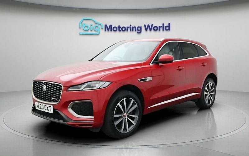 Used Jaguar F-Pace R-Dynamic 204 HP (150 kW) 2022 Red SUV