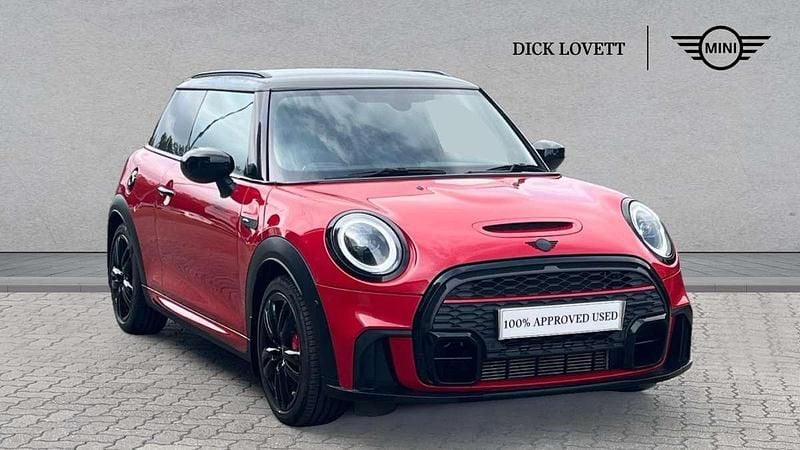 Red Used 2021 Mini John Cooper Works Hatch Hatchback | £21,395 (Fair price) - Image 1/4