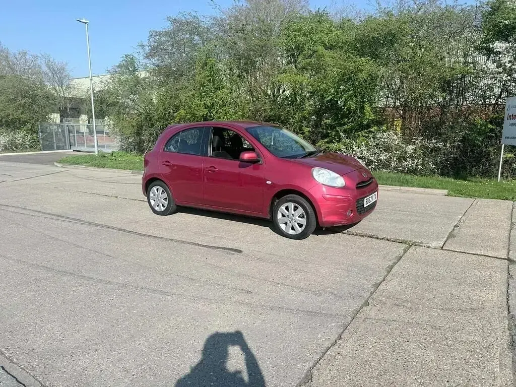 Used Nissan Micra Acenta 2012 Red Hatchback