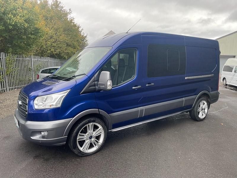 Używany Ford Transit 130 KM (95 kW) 2017 Niebieski Van