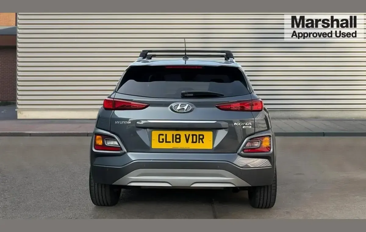 Used Hyundai Kona Premium 177 HP (130 kW) 2018 Grey SUV