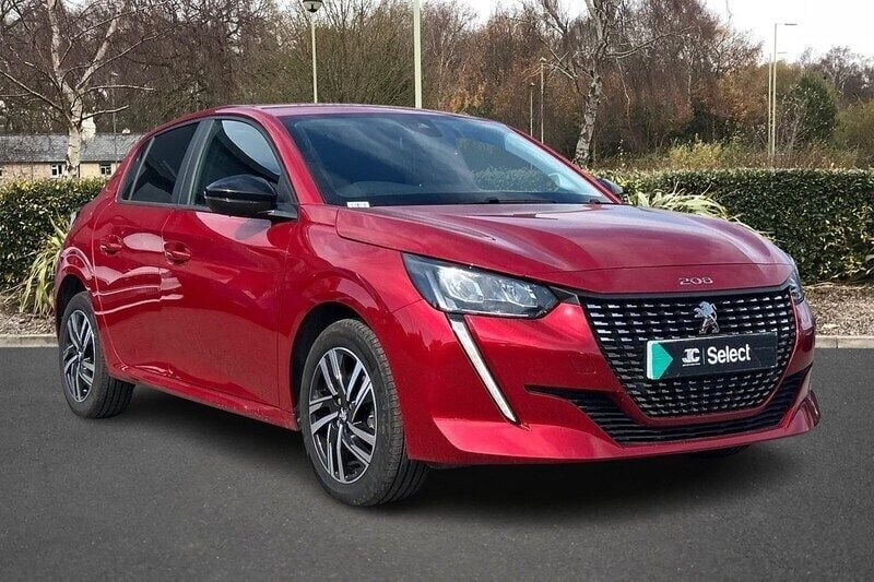 Red Used 2023 Peugeot 208 Active+ Hatchback | £15,300 (Fair price) - Image 1/4