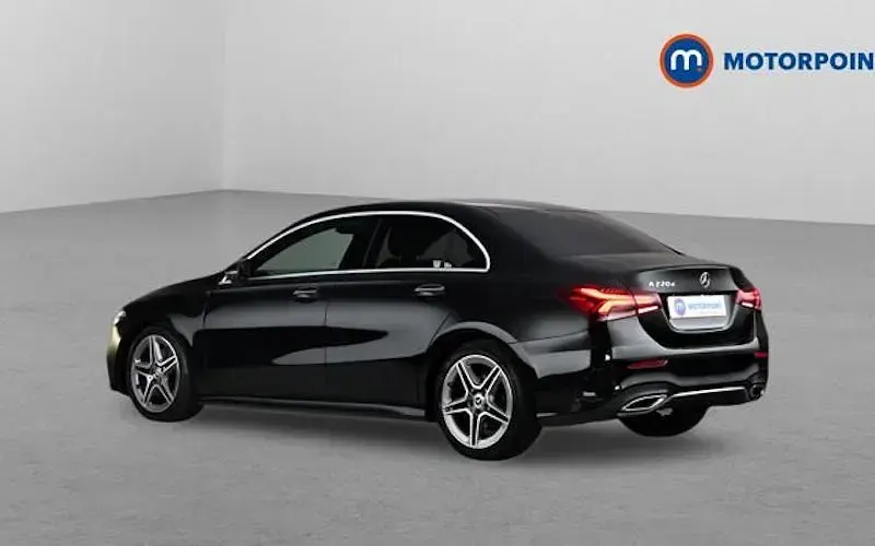Used Mercedes A220 AMG line 190 HP (139 kW) 2020 Black Sedan