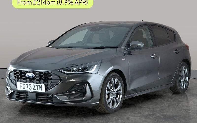 Grey Used 2023 Ford Focus ST-Line Hatchback | £15,684 (Fair price) - Image 1/3