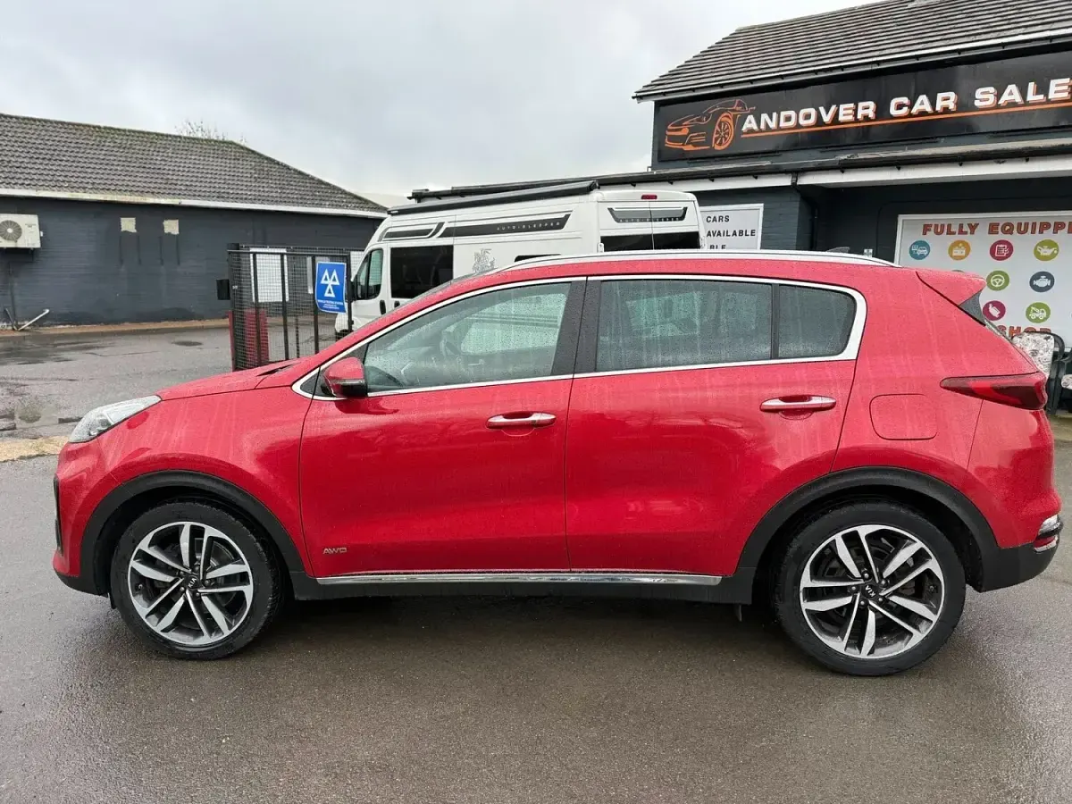 Used Kia Sportage 177 HP (130 kW) 2020 Red SUV