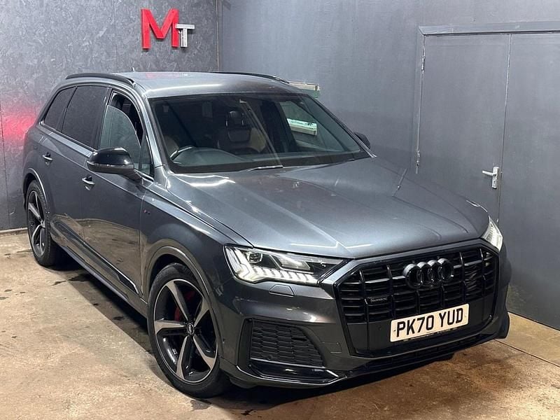 Grey Used 2020 Audi Q7 Black Edition SUV | £31,990 - Image 1/4