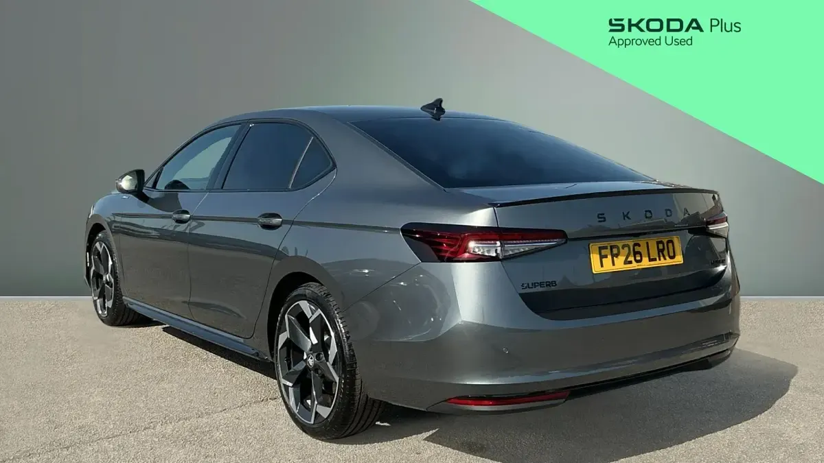 New Skoda Superb SportLine 150 HP (110 kW) 2026 Metallic  graphite grey Hatchback