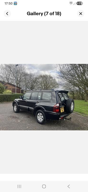Used Mitsubishi Shogun 2006 Black SUV