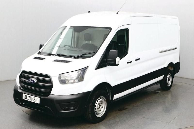 Used Ford Transit 130 HP (95 kW) 2021 White Van
