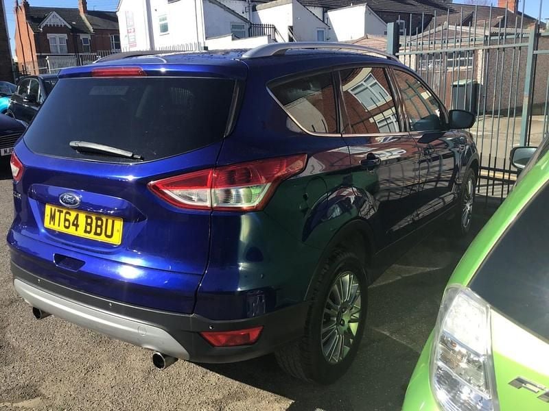 Used Ford Kuga Titanium 163 HP (119 kW) 2014 Blue SUV
