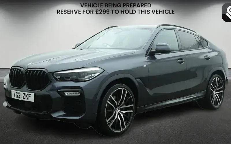 Used BMW X6 M Sport 286 HP (210 kW) 2021 Arctic grey SUV