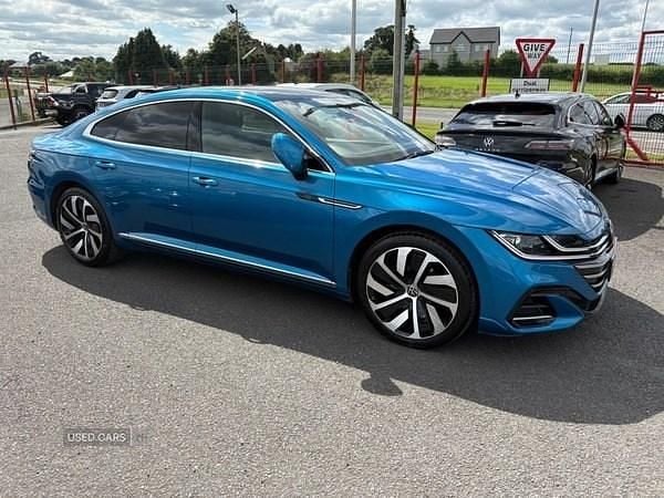 Blue Used 2023 VW Arteon R-line Hatchback | £25,995 (Fair price) - Image 1/4