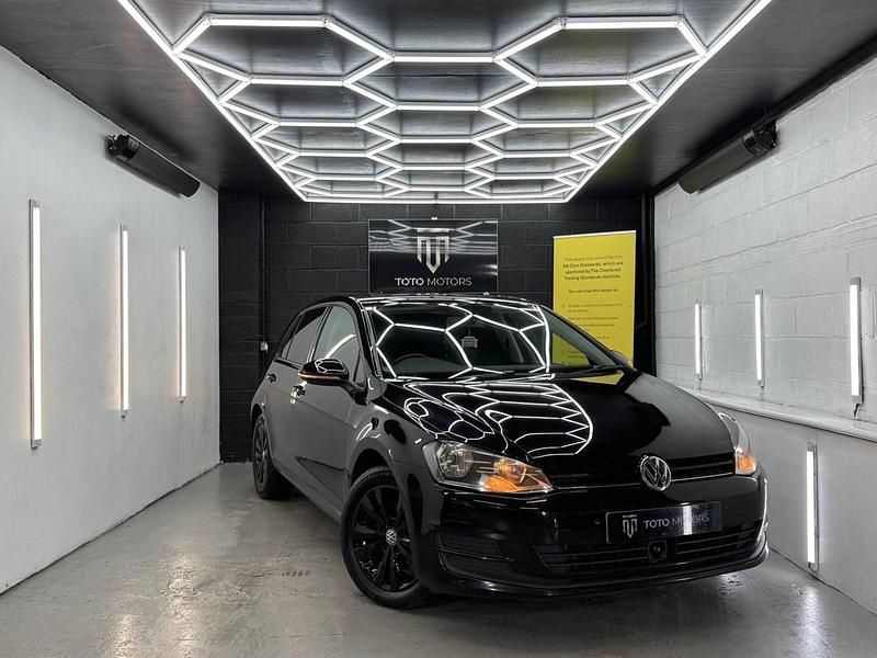 Black Used 2013 VW Golf VII SE Hatchback | £5,000 (Good price) - Image 1/4