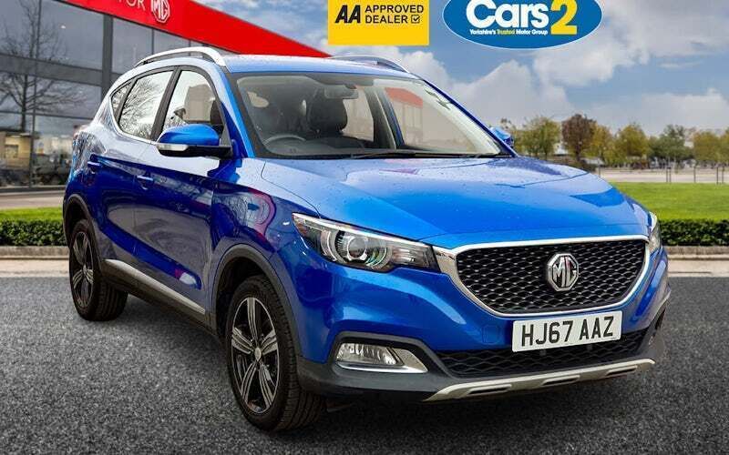 Blue Used 2017 MG ZS Exclusive Sedan | £9,295 (Fair price) - Image 1/4