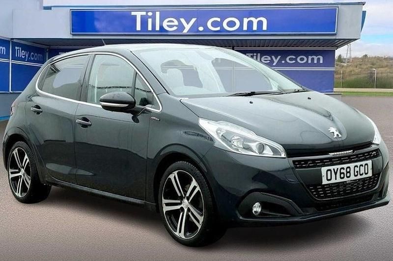 Used Peugeot 208 GT-line 110 HP (80 kW) 2018 Grey Hatchback