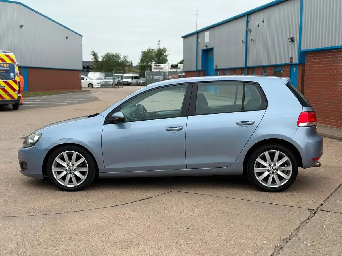 Used VW Golf VI S 2009 Blue Hatchback