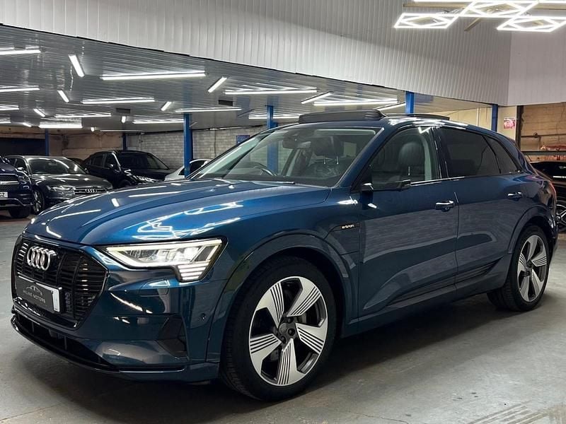 Used Audi e-tron Premium 300 kW (408 HP) 2019 Blue SUV