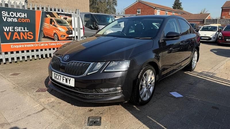 Used Skoda Octavia SE L 115 HP (84 kW) 2017 Black Hatchback