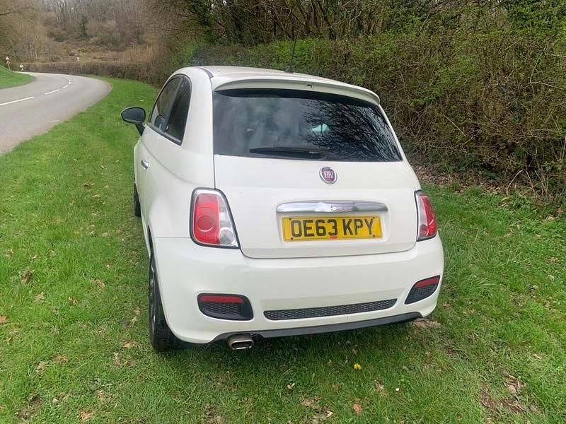 Used Fiat 500 S 69 HP (50 kW) 2013 White Hatchback