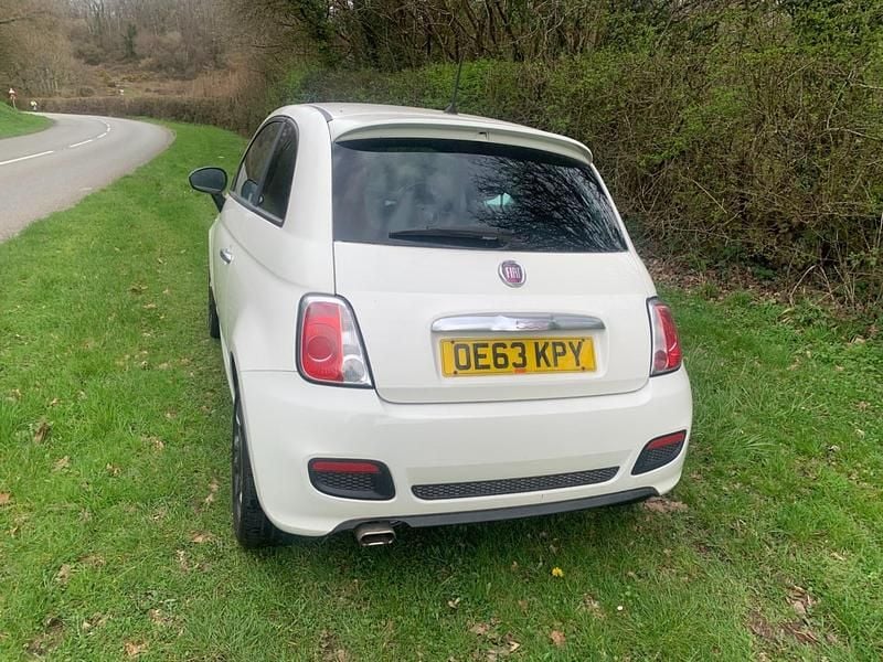 Used Fiat 500 S 2014 White Hatchback