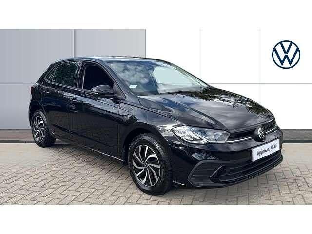 Black Used 2023 VW Polo Life Hatchback | £16,632 (Fair price) - Image 1/4