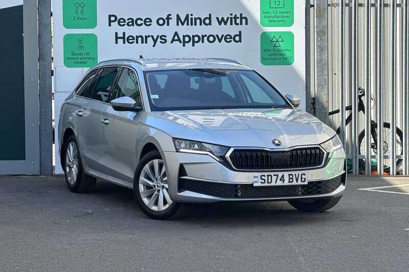 Silver New 2024 Skoda Octavia SE L Estate | £26,995 (Good price) - Image 1/4