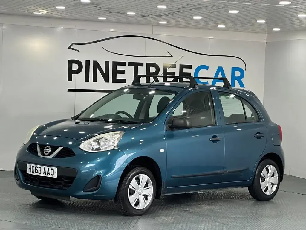 Used Nissan Micra Visia 80 HP (58 kW) 2013 Blue Hatchback