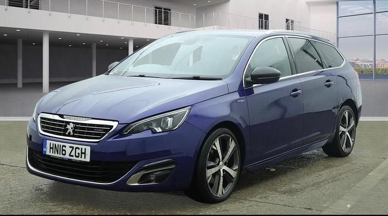 Used Peugeot 308 GT-line 2016 Blue Estate