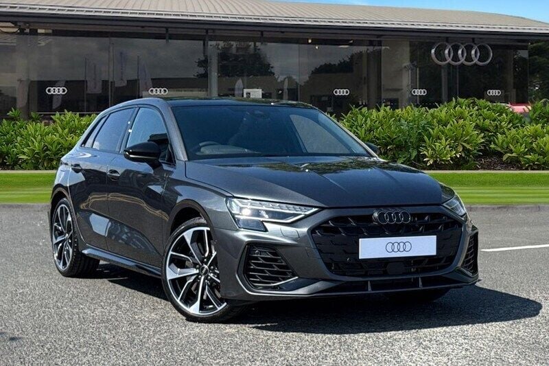 Grey New 2025 Audi S3 Black Edition Hatchback | £47,479 (A bit pricey) - Image 1/4