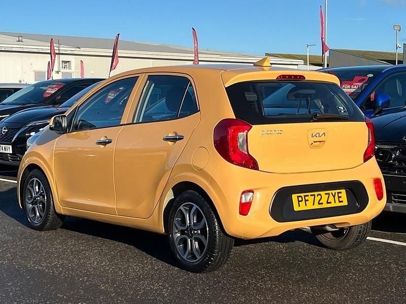 Used Kia Picanto 67 HP (49 kW) 2023 Yellow Hatchback