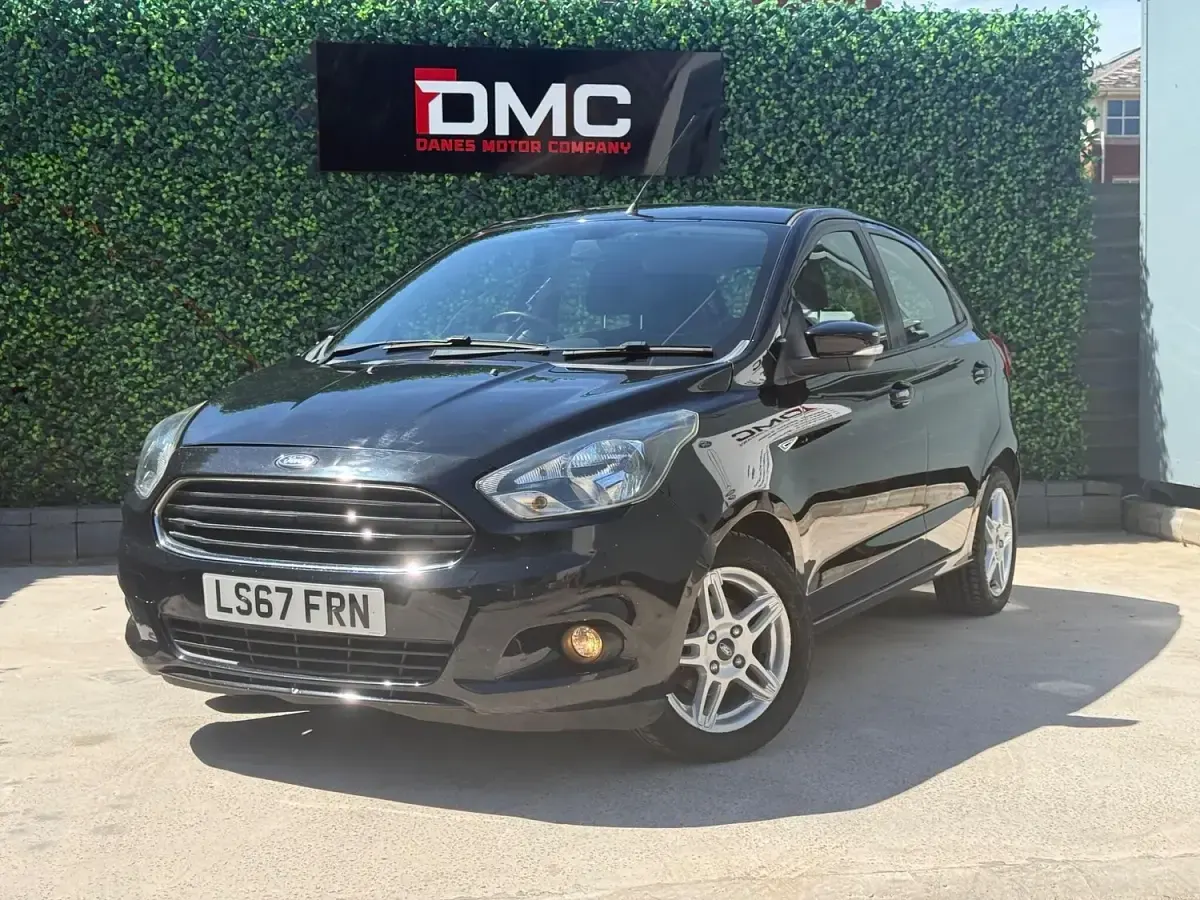 Used Ford Ka Plus Zetec 2017 Black Hatchback