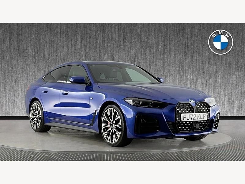 Blue Used 2022 BMW 420 Gran Coupé M Sport Coupe | £29,999 (Expensive) - Image 1/3