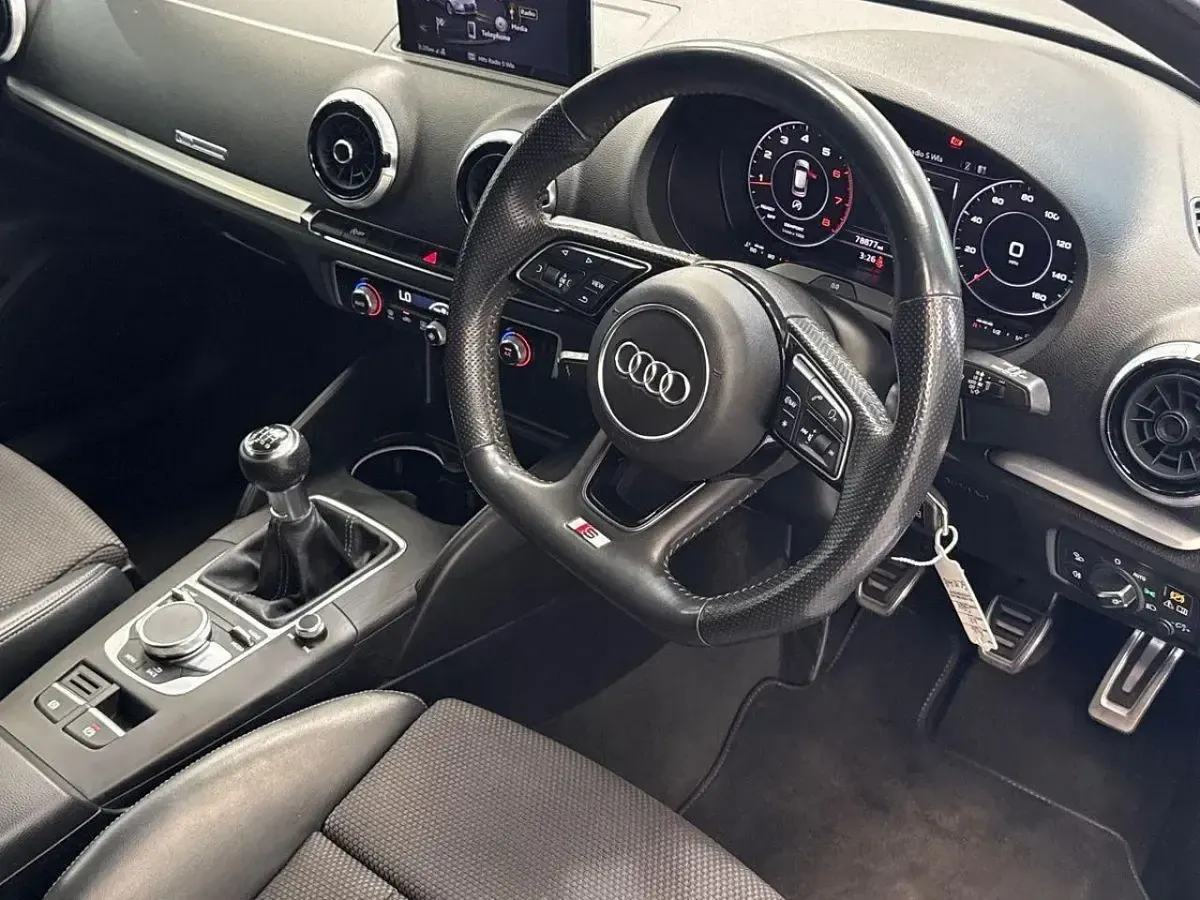 Used Audi A3 Sportback S-Line 187 HP (137 kW) 2018 Grey Hatchback